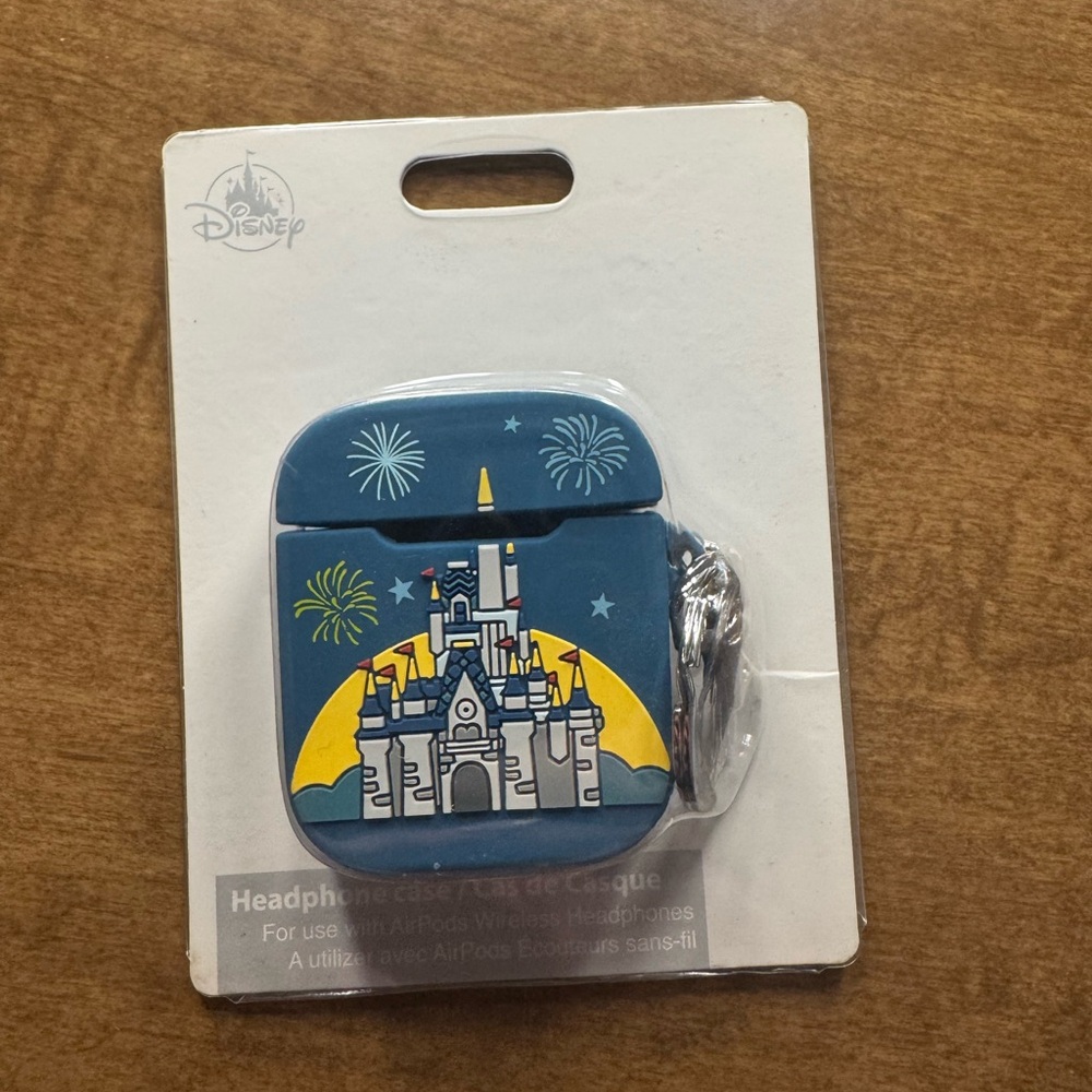 Disney Castle AirPods Case - Blue and Yellow